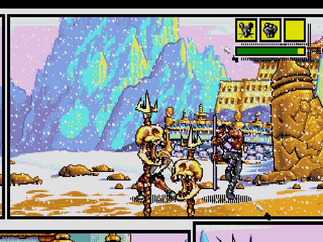 Comix Zone screenshot - Episode 2: Welcome to the Temple  Page 1